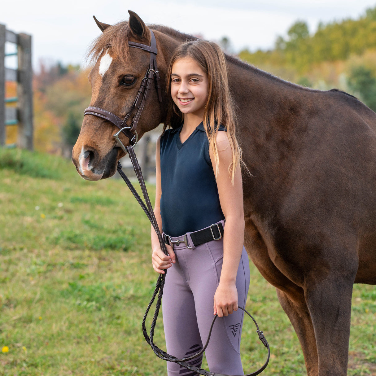 Pantalon d'équitation à enfiler Red Label Sport d'Elation - Enfants