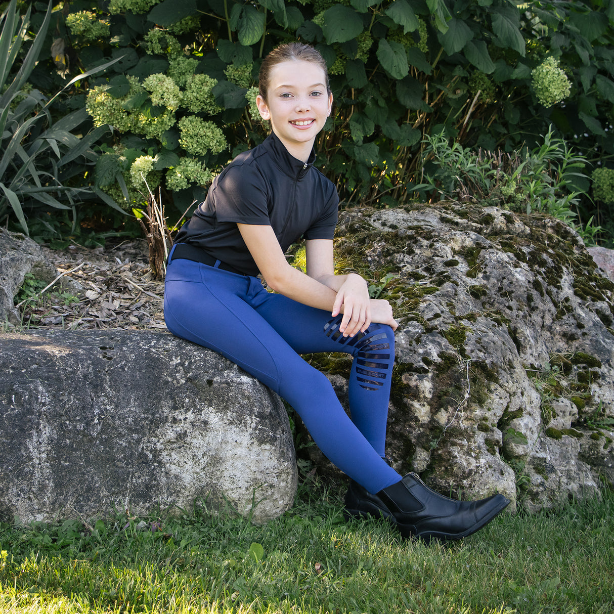 Pantalon d'équitation à enfiler Red Label Sport d'Elation - Enfants