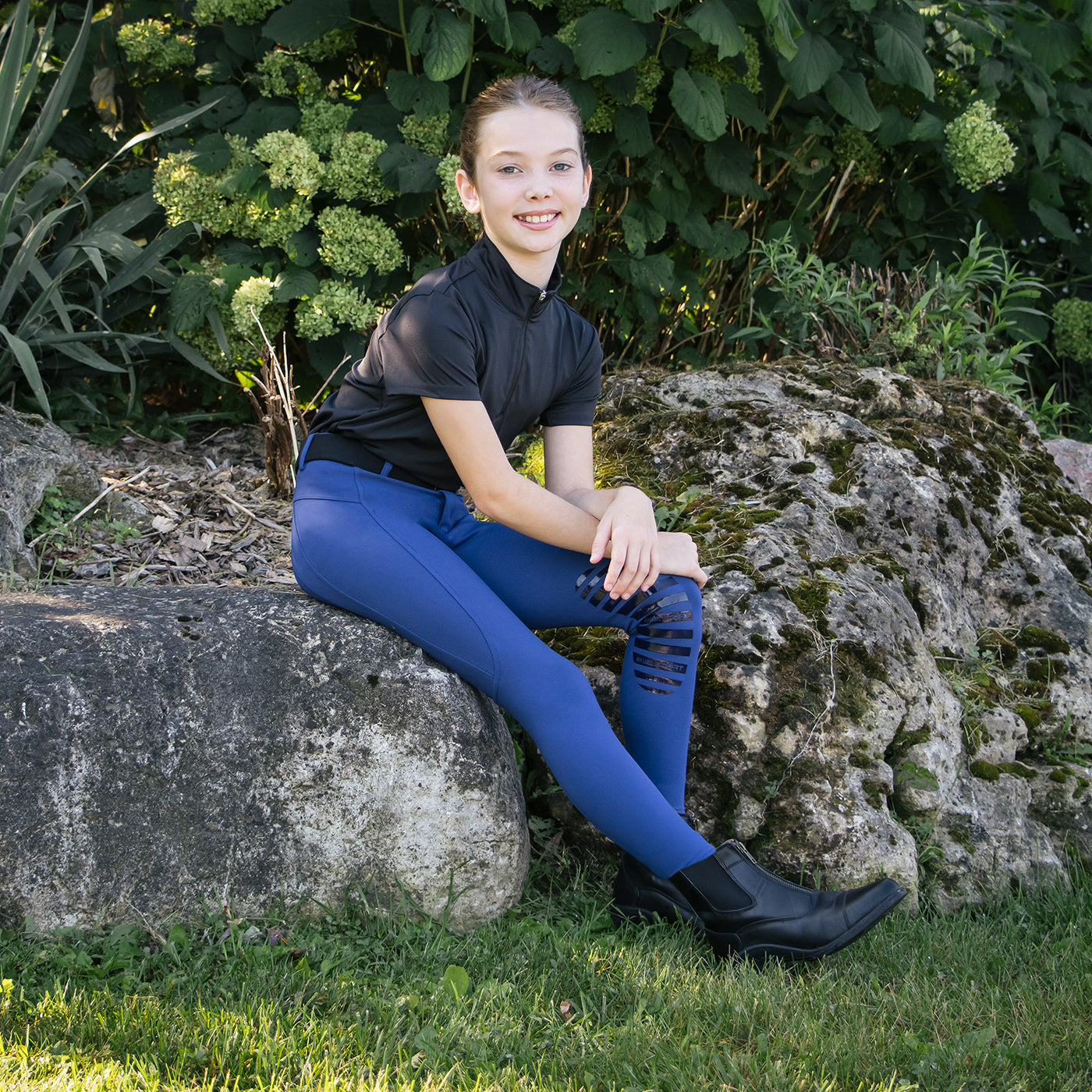 Pantalon d'équitation à enfiler Red Label Sport d'Elation - Enfants