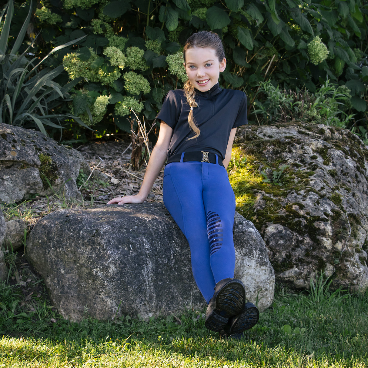 Pantalon d'équitation à enfiler Red Label Sport d'Elation - Enfants