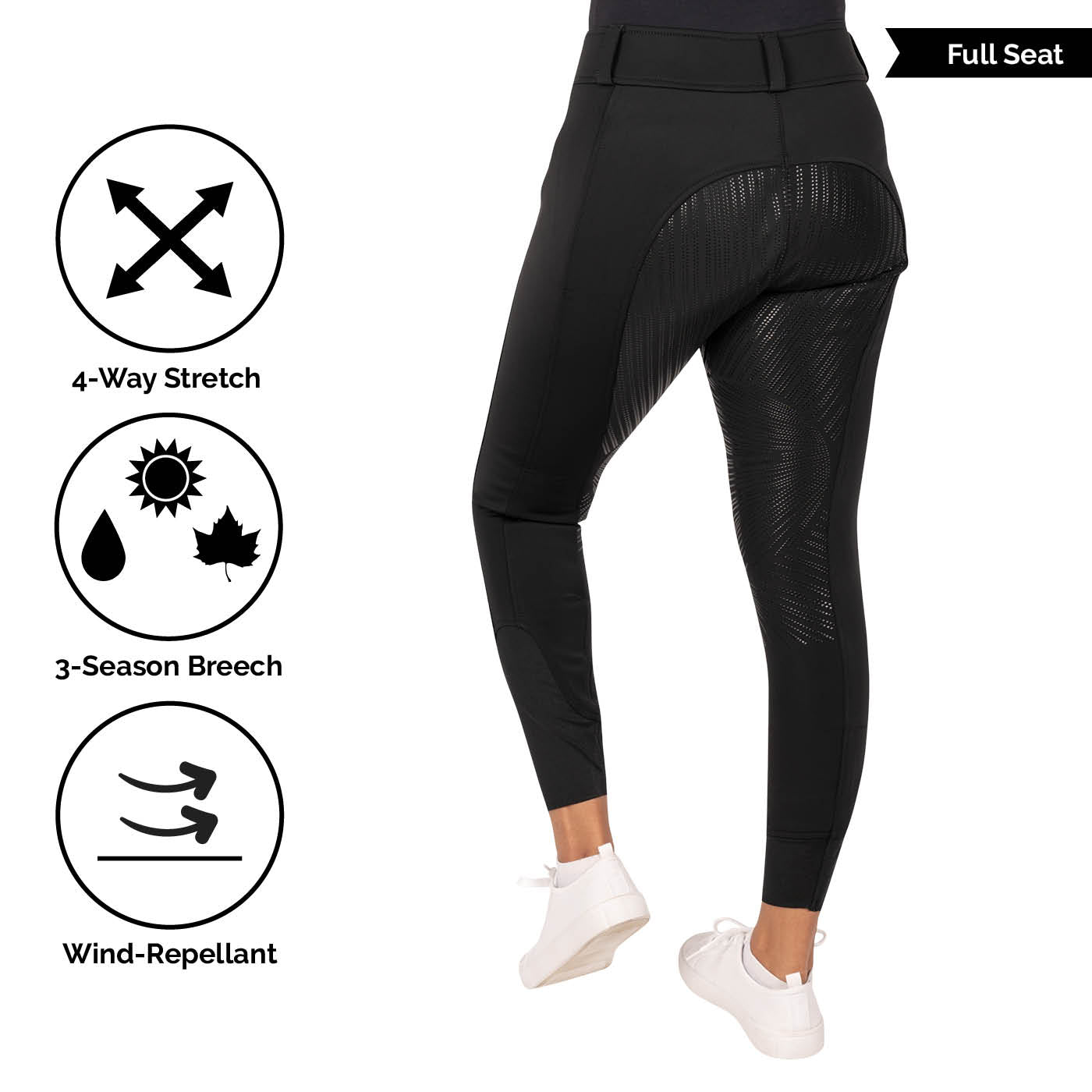 Culotte d'hiver Elation Platinum Fulton Full Seat Winter