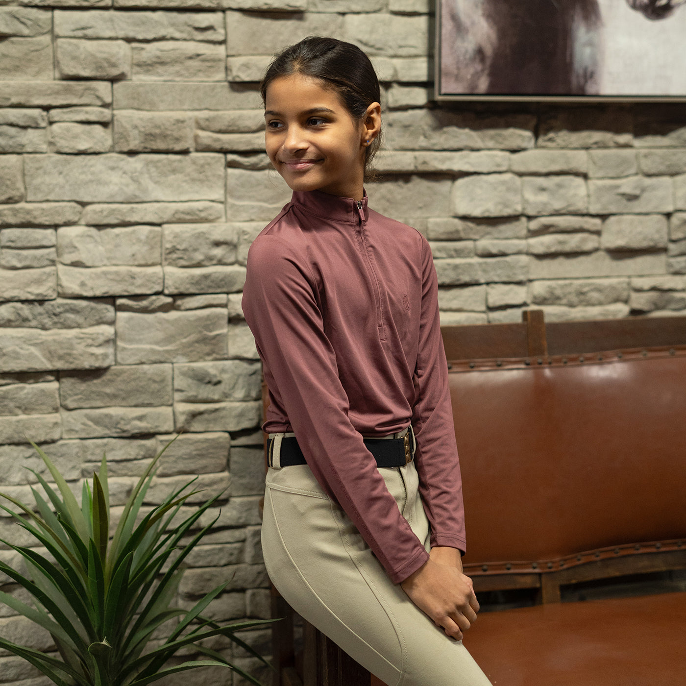 TemTeq Belize Technical Quarter Zip - Enfants
