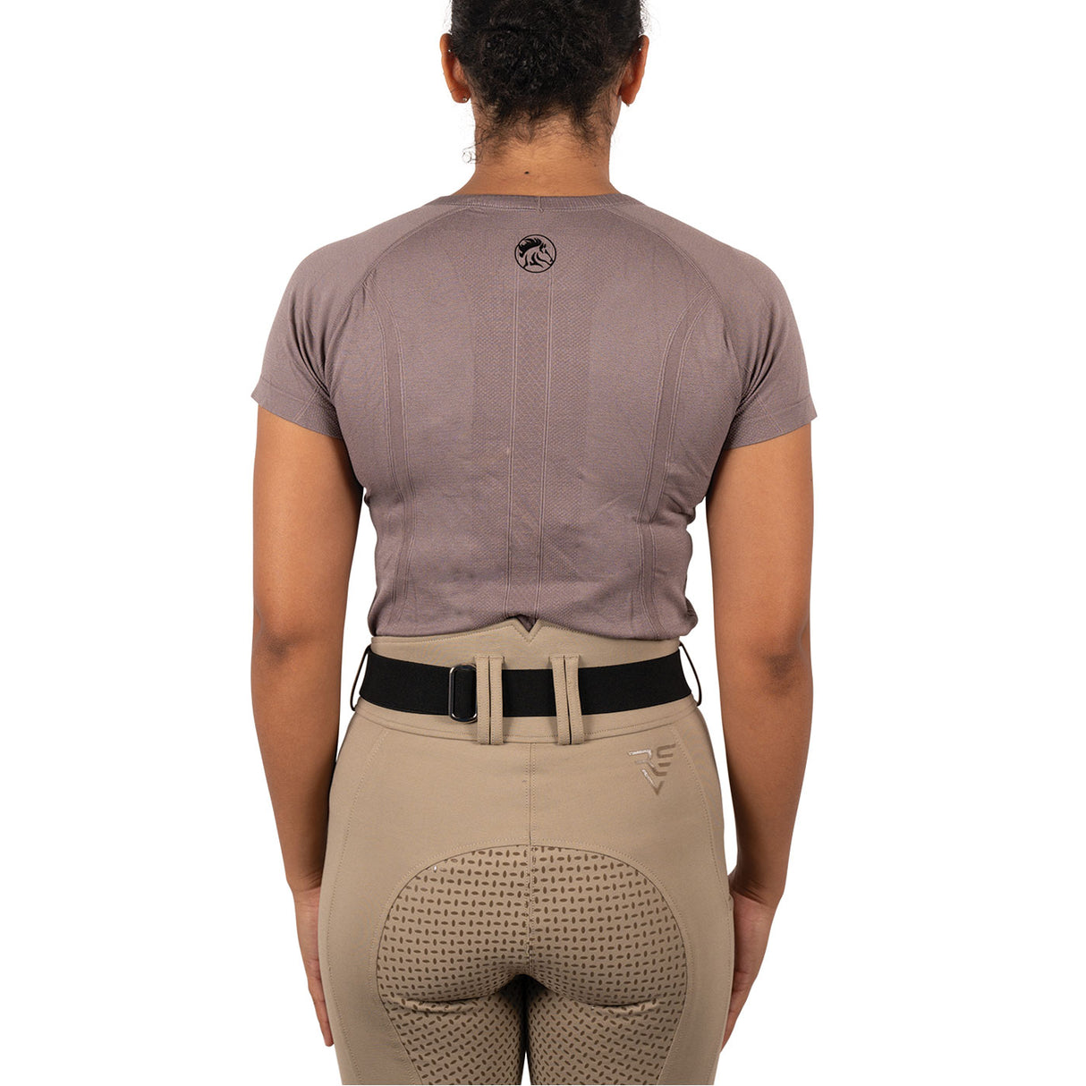 Haut à manches courtes sans couture TemTeq Liso