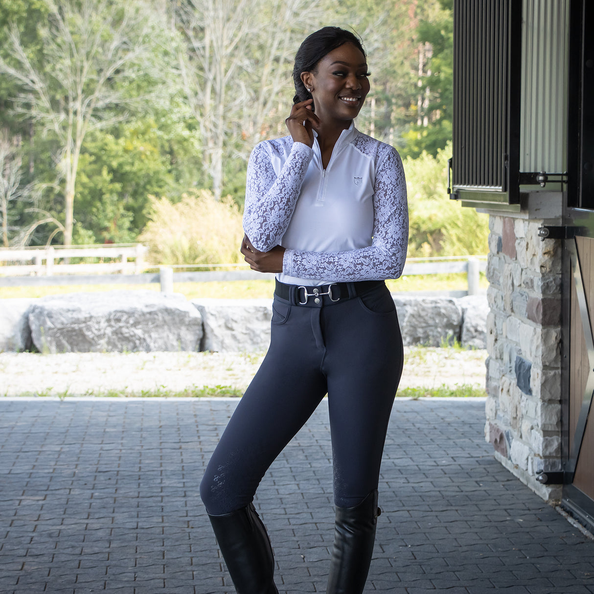 Pantalon Elation Platinum Brooklyn High Rise