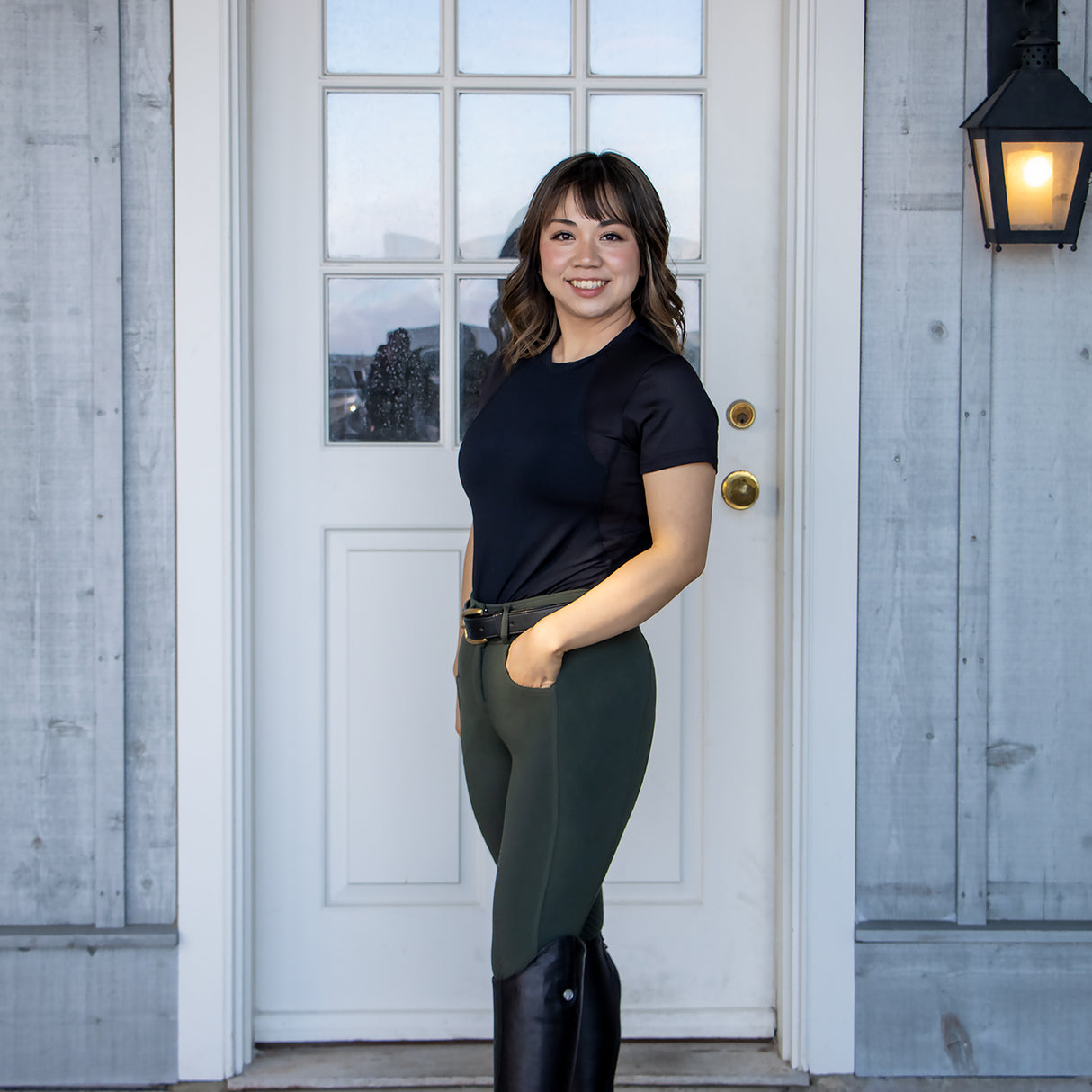 Elation Red Label Sport Culotte à siège intégral à taille haute