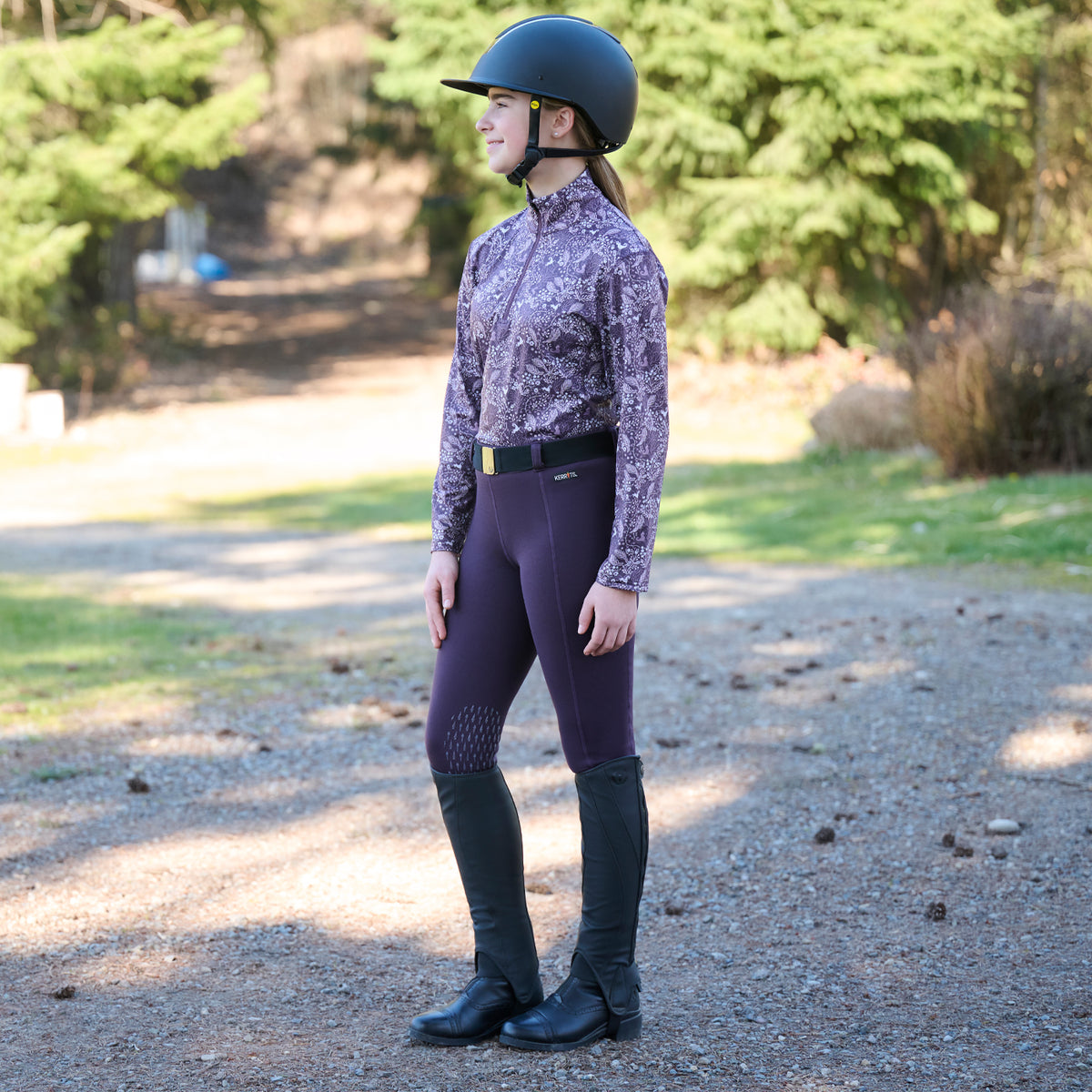 Kerrits Powerstretch Pocket Winter Tight - Kids'