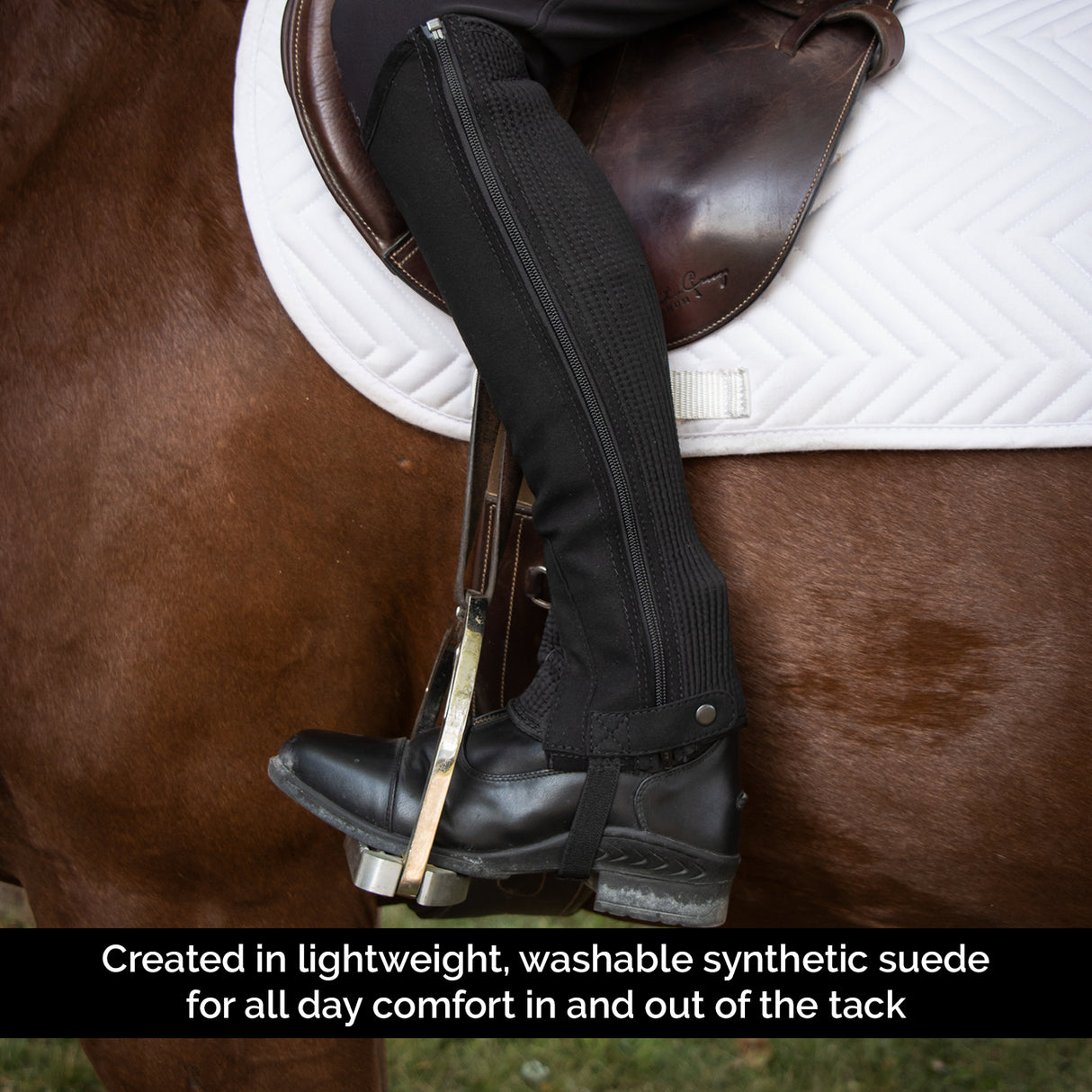 Auken FitMe Triumph Synthetic Half Chaps - Kids'