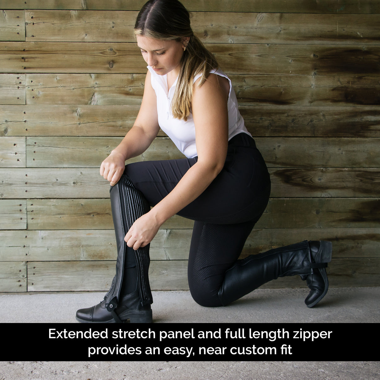 Auken FitMe Aspire Leather Half Chaps