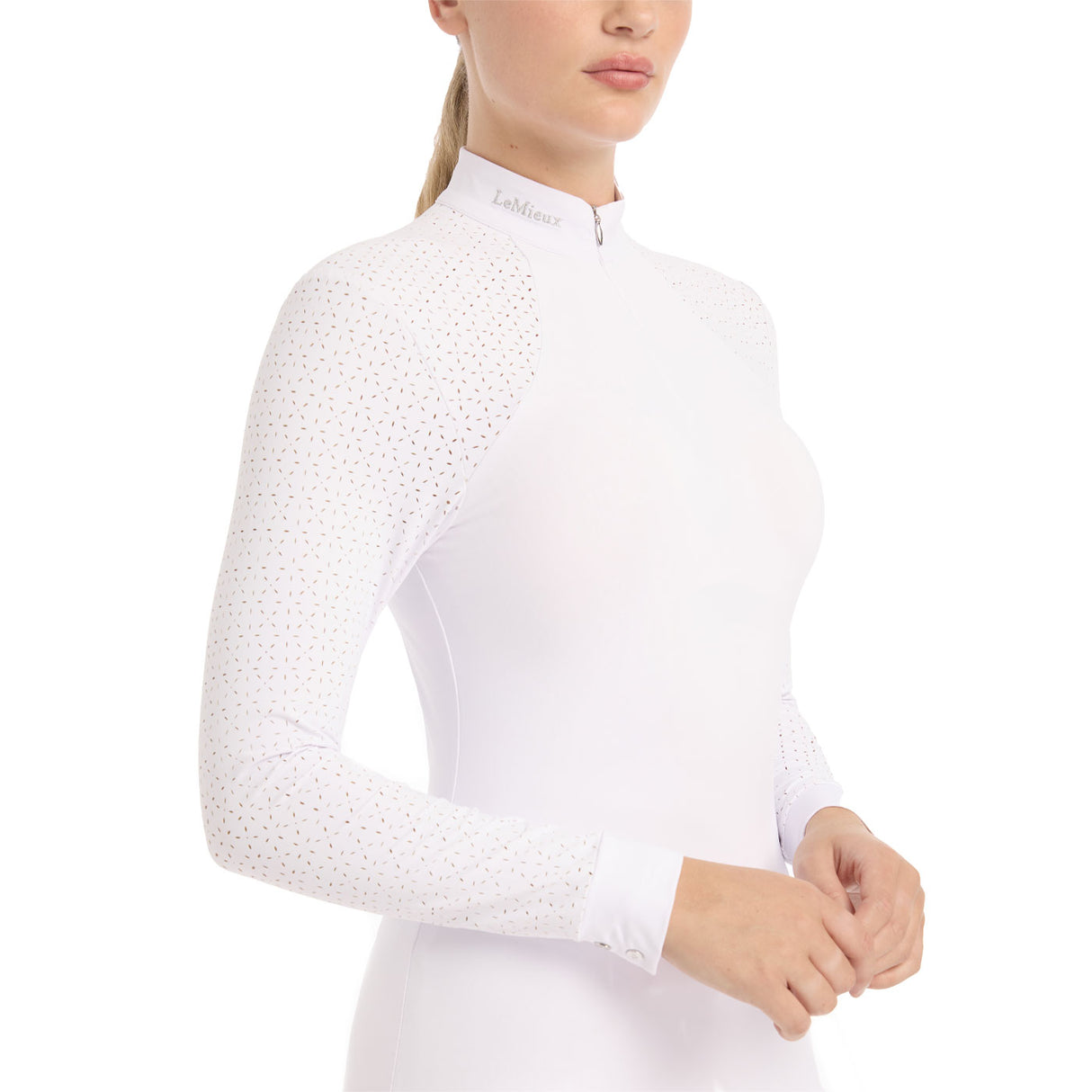 LeMieux Olivia Chemise de spectacle à manches longues