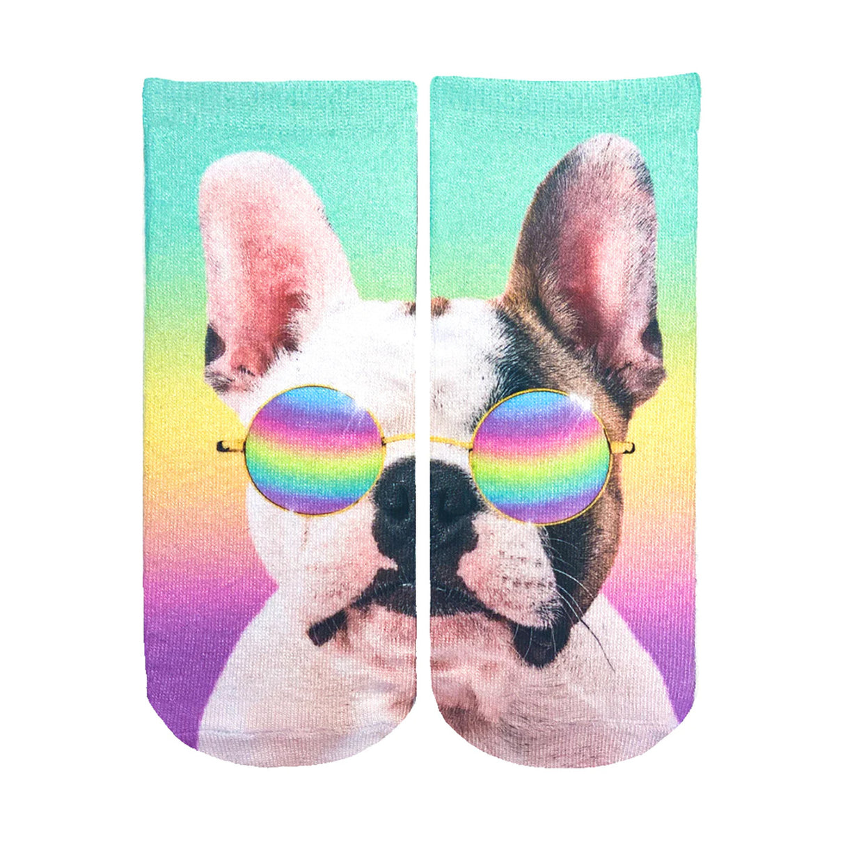 Living Royal Tie Dye Frenchie Ankle Socks