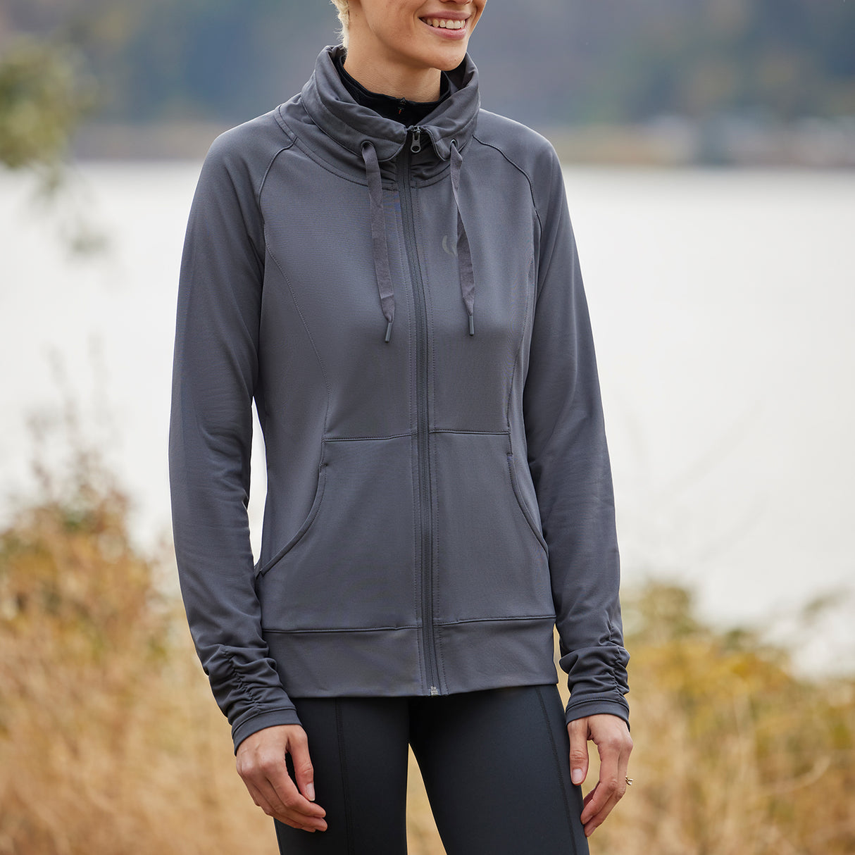 Veste entièrement zippée avec logo Kerrits