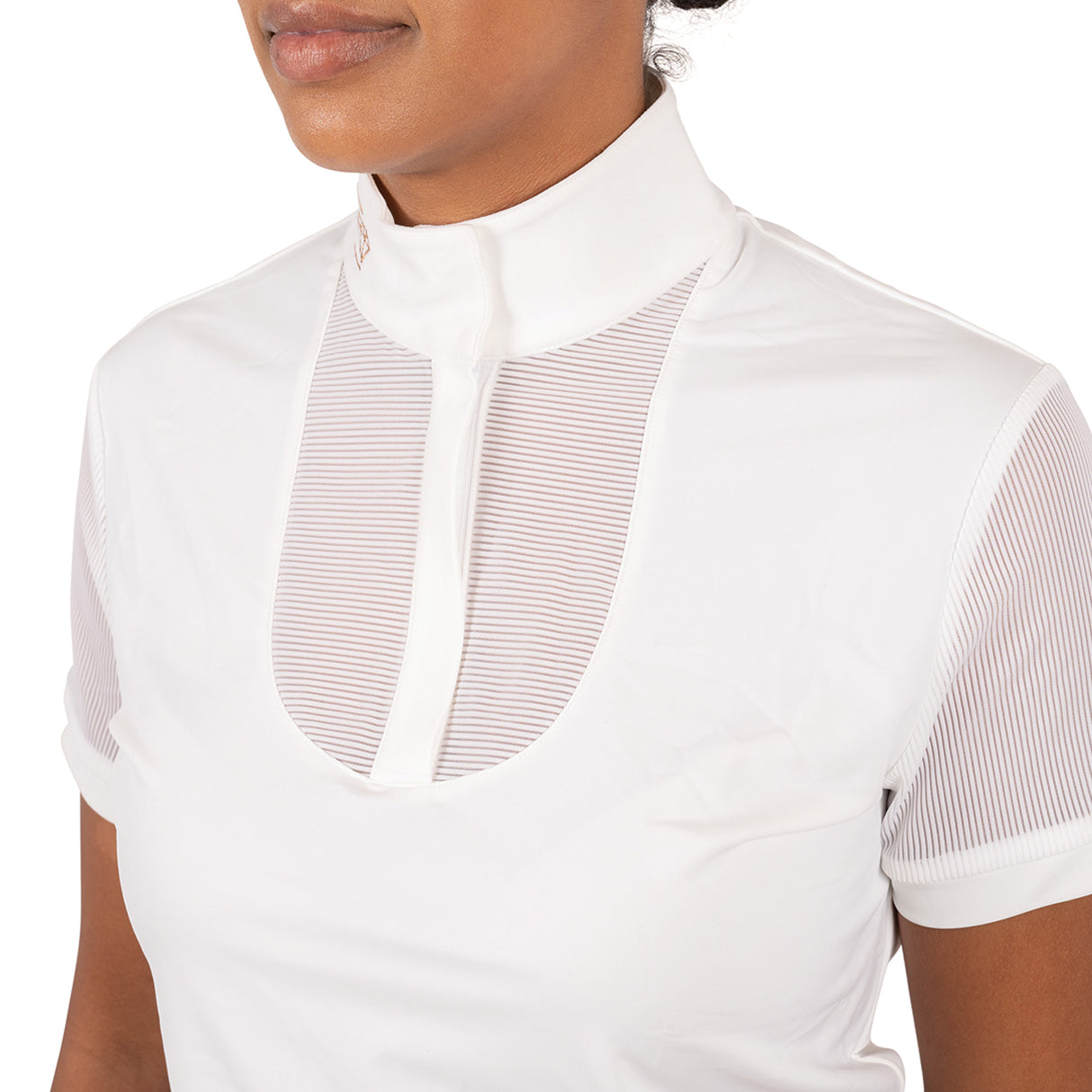 Chemise de concours à manches courtes Elation Diamond Chiara