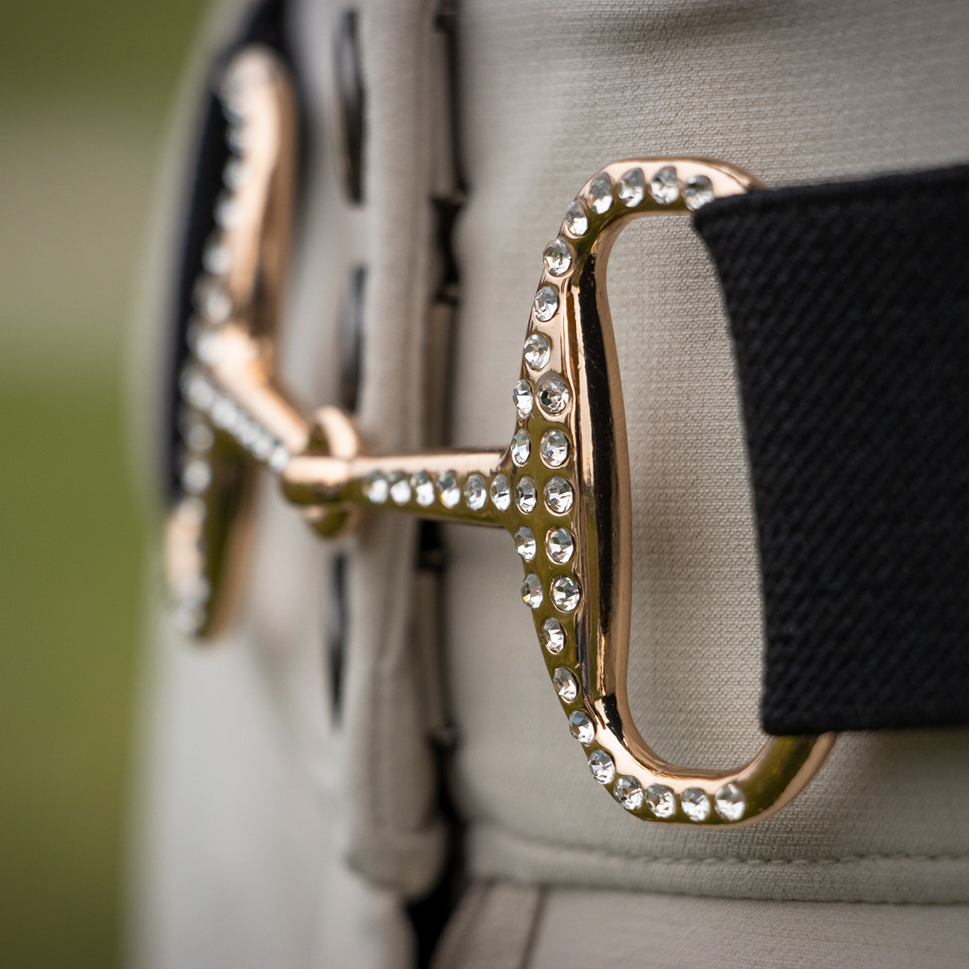 Ceinture extensible Cinto Crystal Diamante Bit Performance