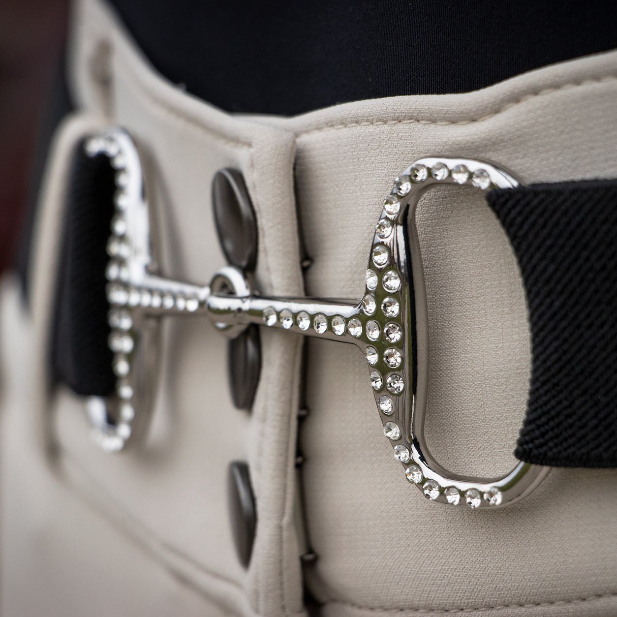 Ceinture extensible Cinto Crystal Diamante Bit Performance