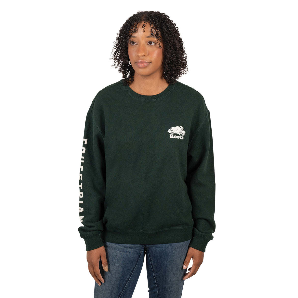 Roots Equestrian Original Relaxed Crew Sweatshirt