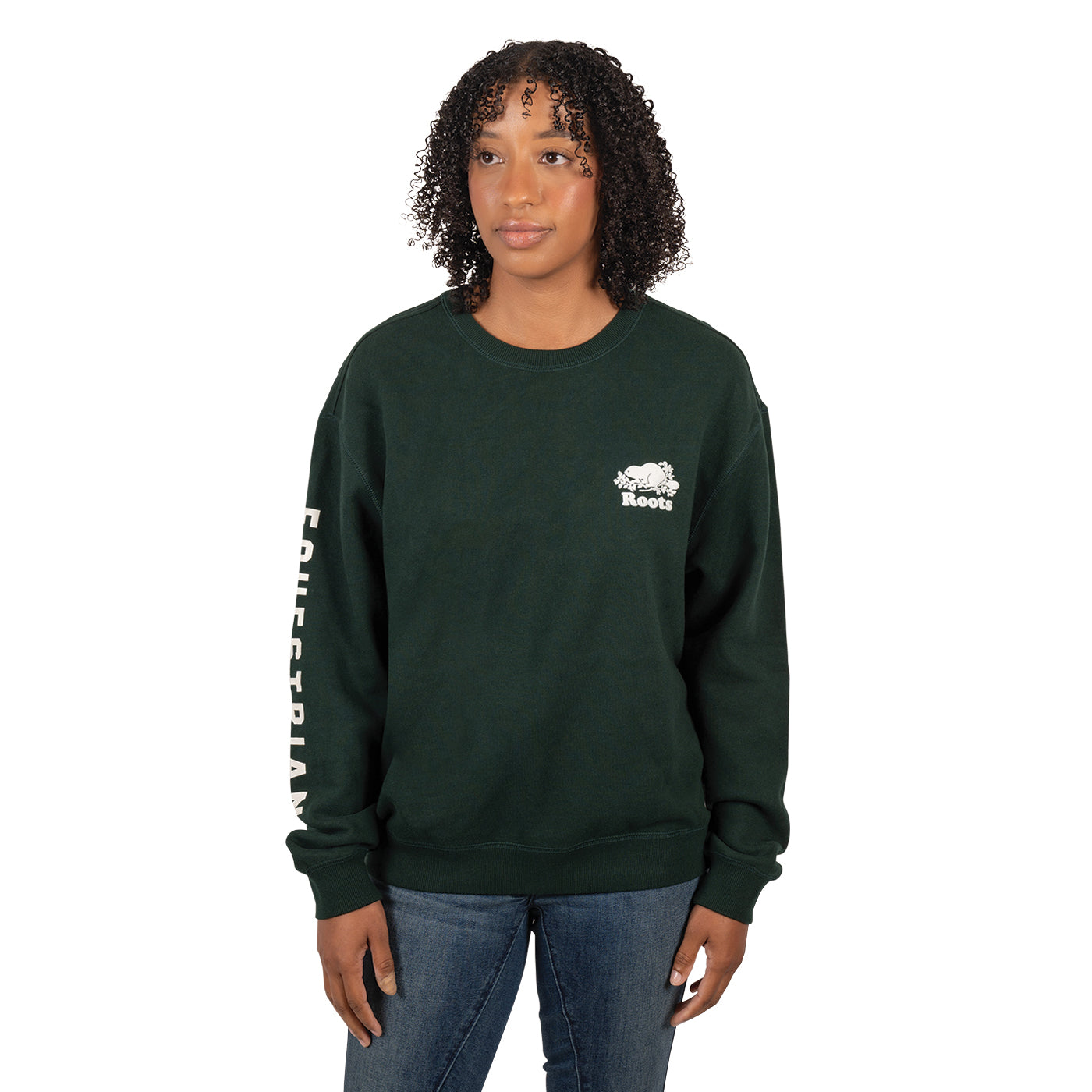 Roots Equestrian Original Relaxed Crew Sweatshirt