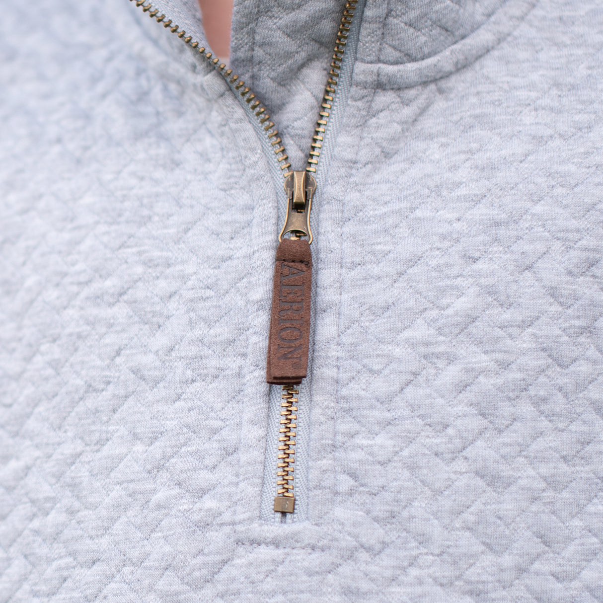 Aerion Adelia Quarter Zip Quilt Sweatshirt - Kids'