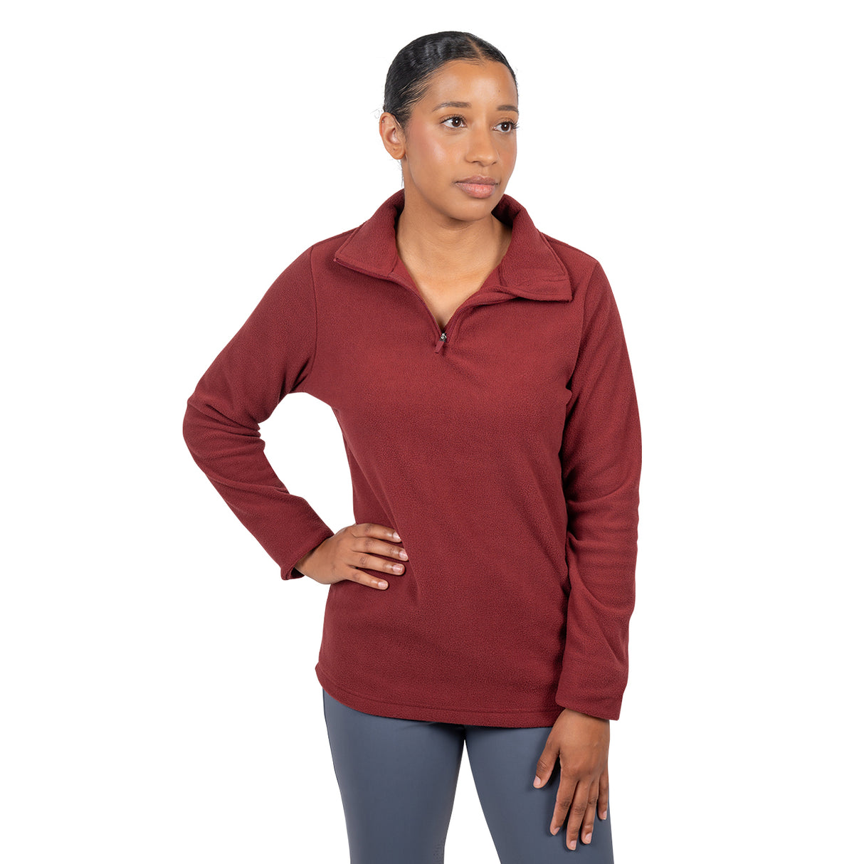 Sweat-shirt zippé en polaire Aerion Rowan
