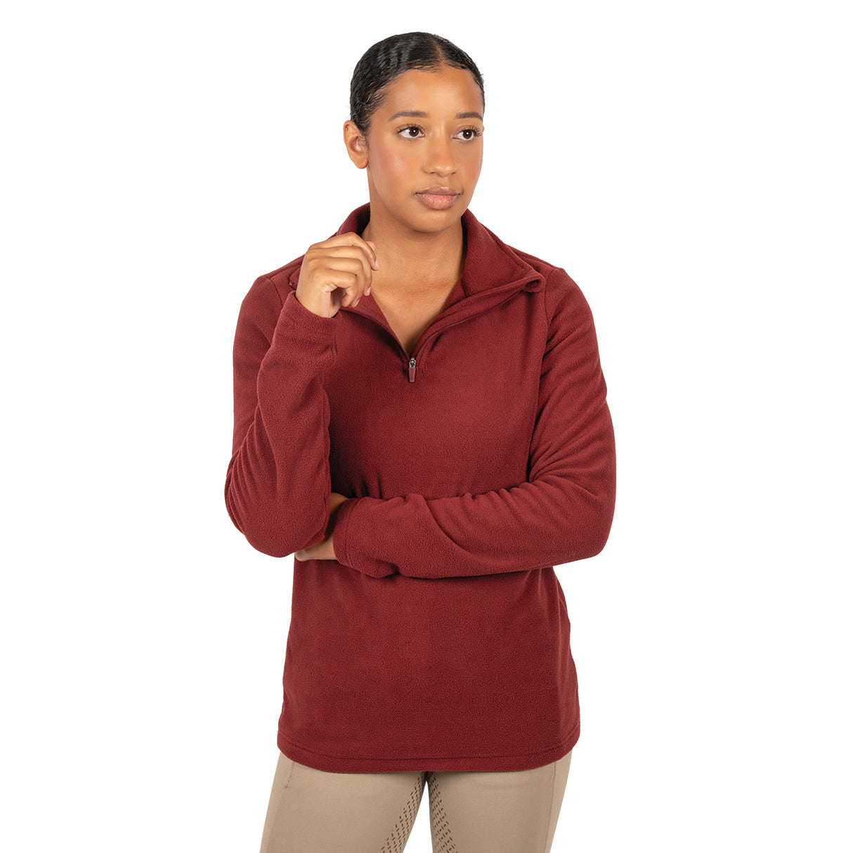 Sweat-shirt zippé en polaire Aerion Rowan
