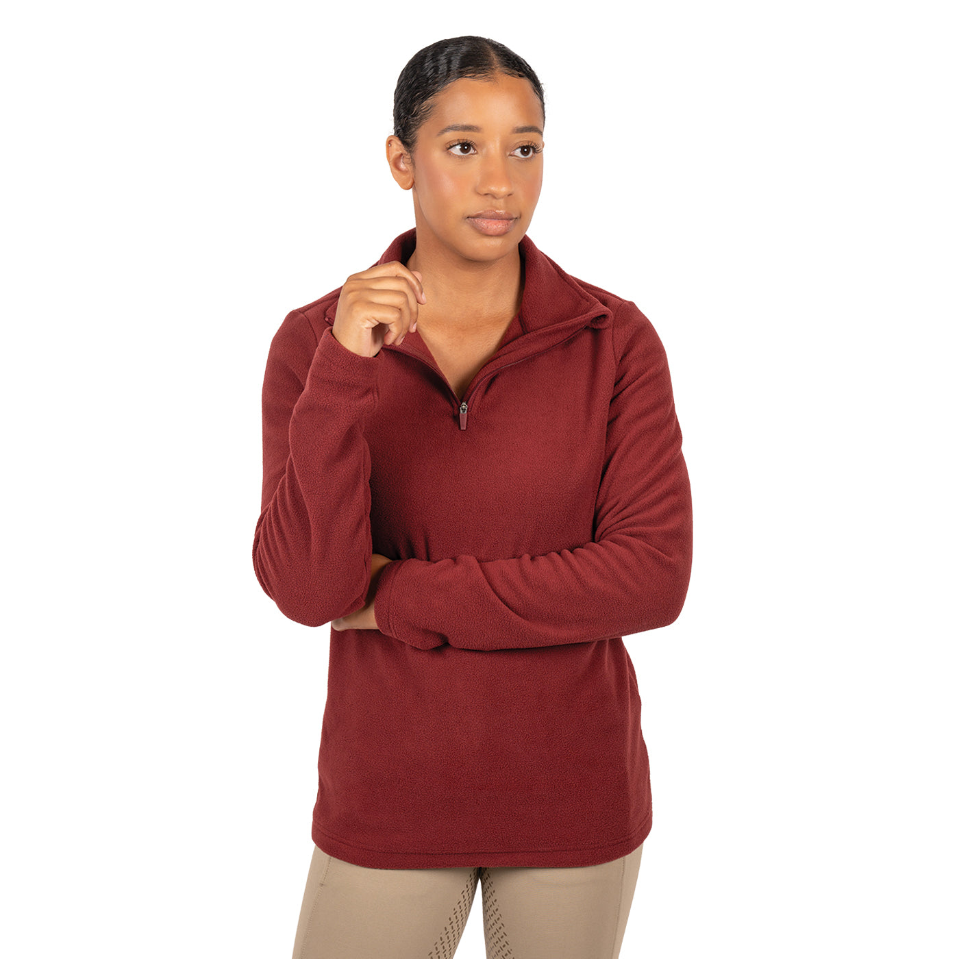 Sweat-shirt zippé en polaire Aerion Rowan