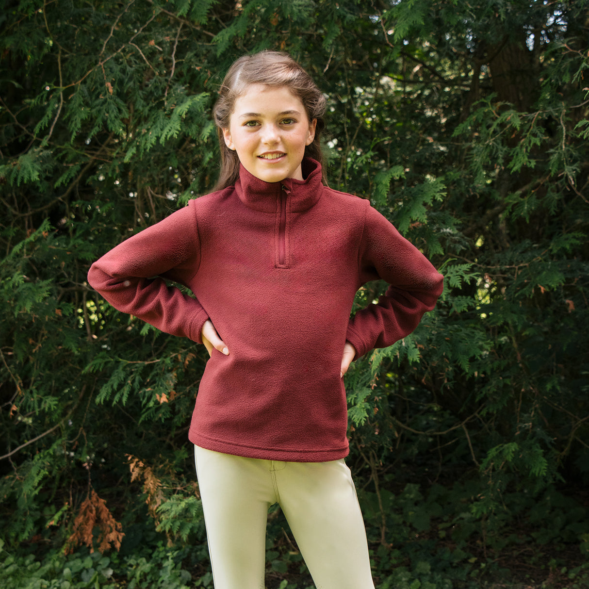 Sweat-shirt zippé Aerion Rowan Fleece Quarter Zip - Enfant