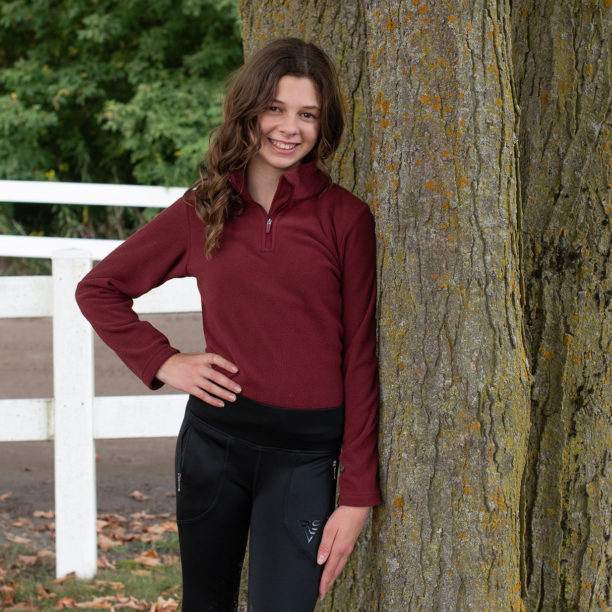 Sweat-shirt zippé Aerion Rowan Fleece Quarter Zip - Enfant