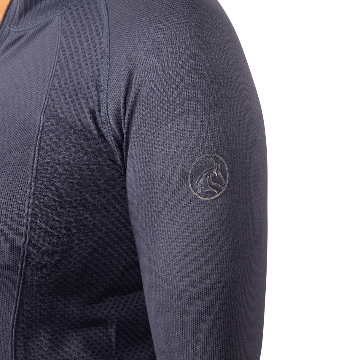 TemTeq Liso - Haut à manches longues et fermeture éclair sans couture