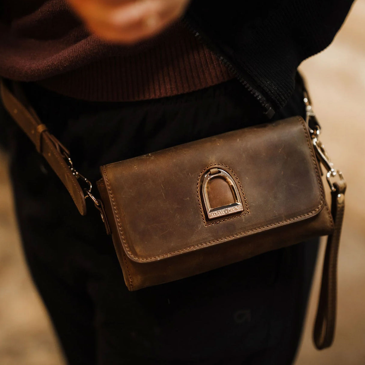 Sac banane Oakbark & Chrome The Rider