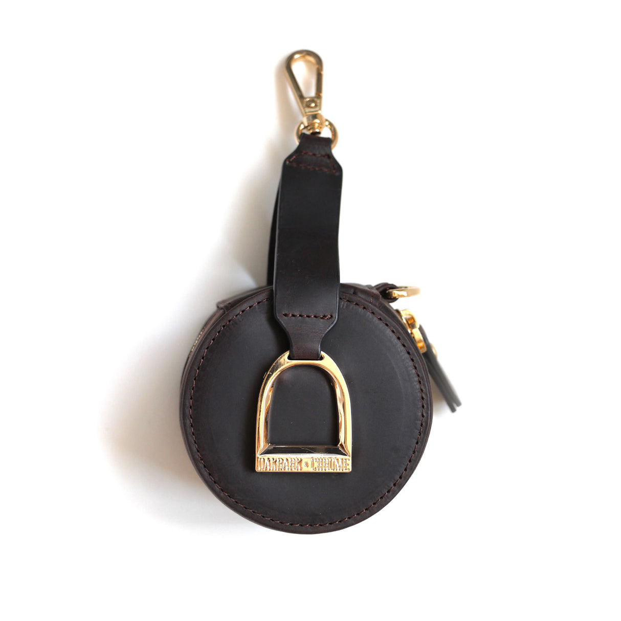 Support d'accessoires pour étriers en écorce de chêne et chrome