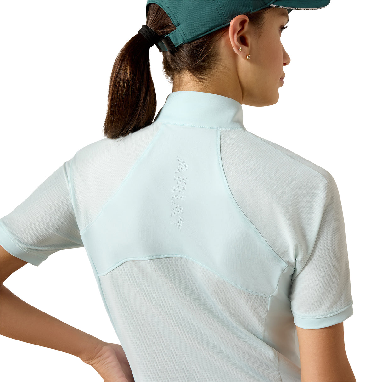 Ariat Soquel Quarter Zip Short Sleeve Base Layer