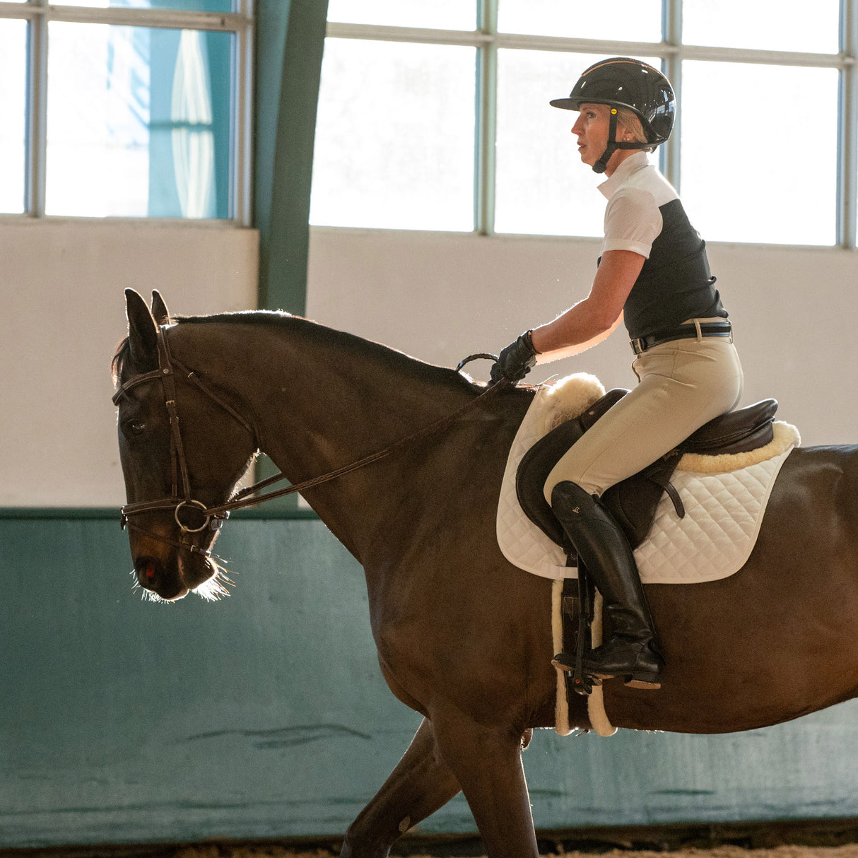 Pantalon d’équitation de concours technique Nikara Altus