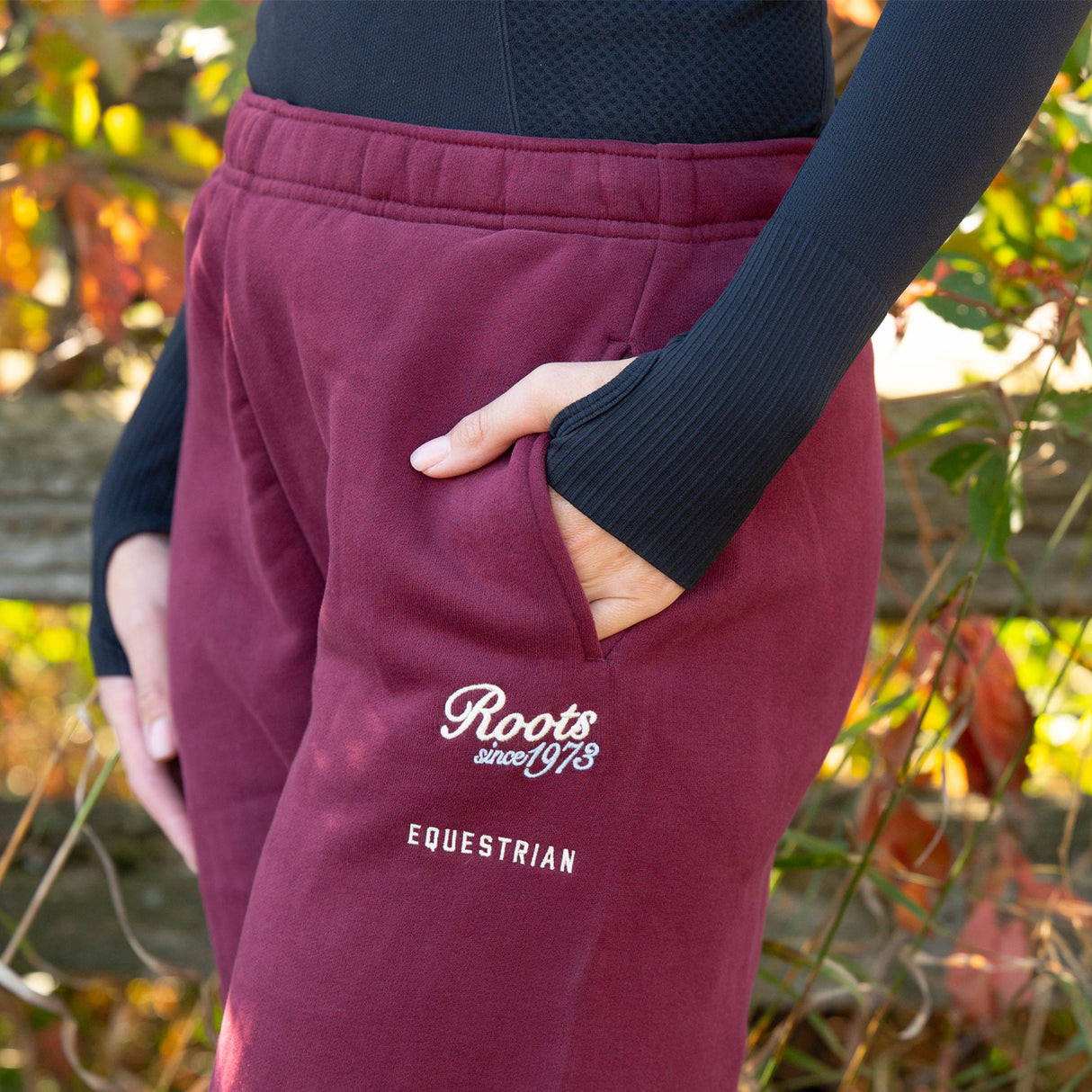 Roots Equestrian Sueded Signature Sweatpant