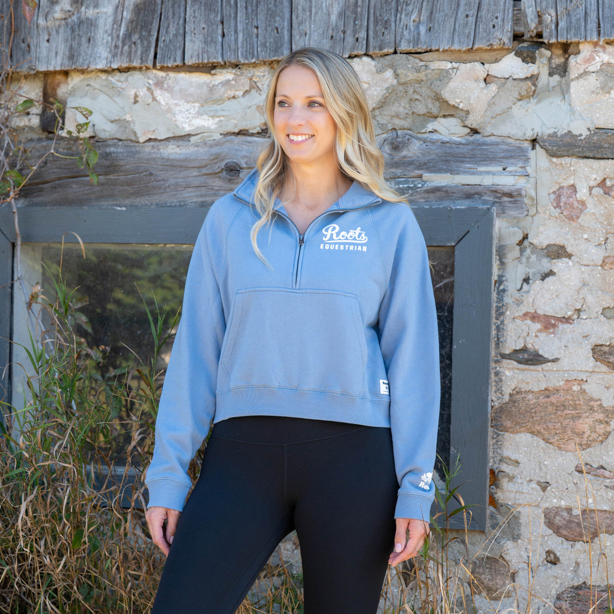 Roots Equestrian Cooper Half Zip Sweatshirt