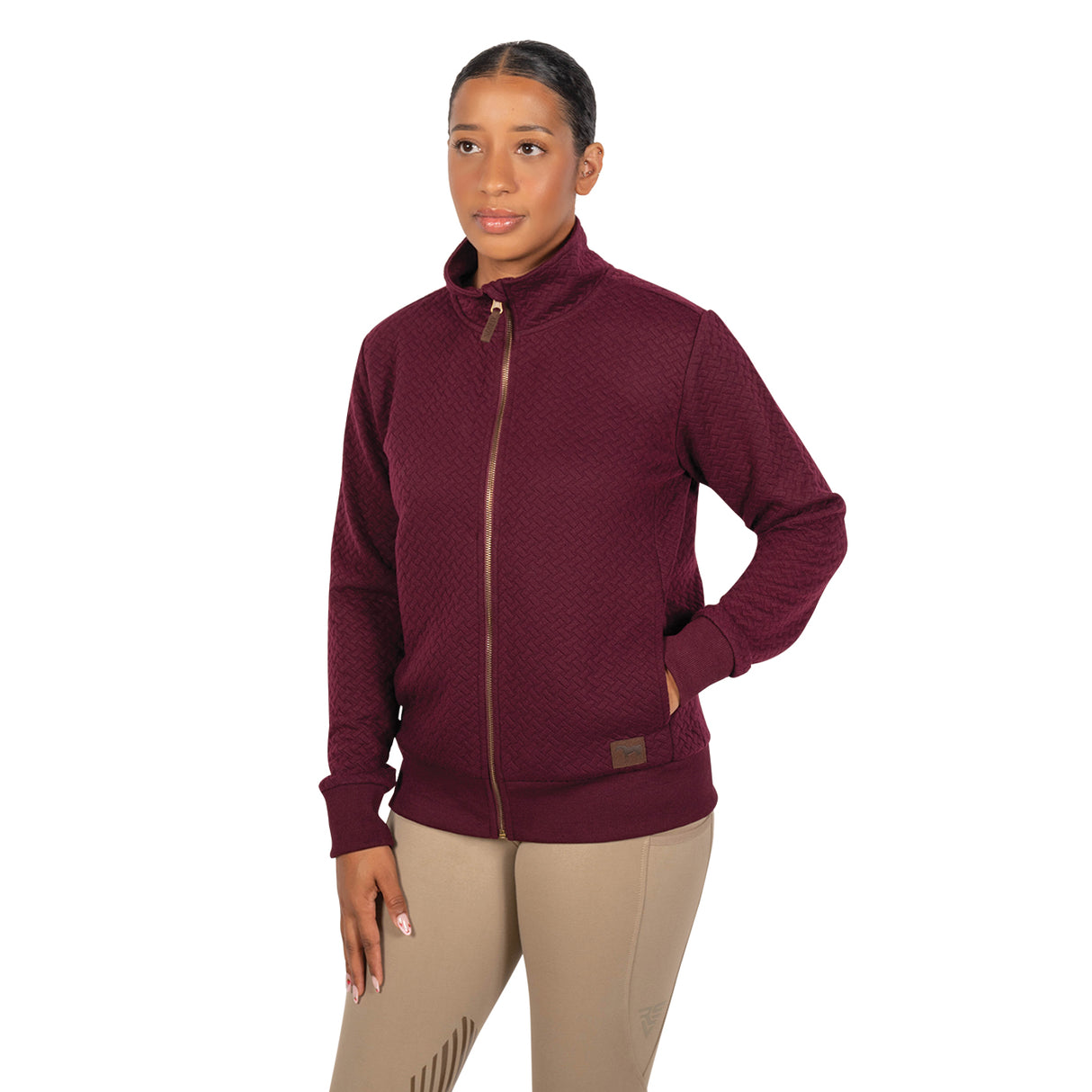 Aerion Allegra Zip Quilt Jacket