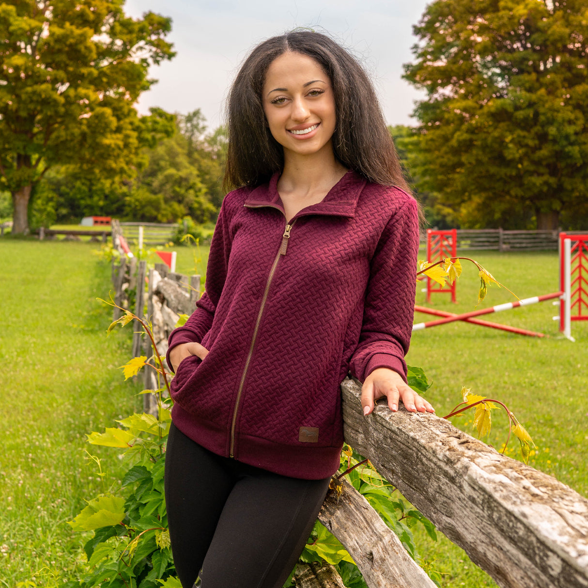 Aerion Allegra Zip Quilt Jacket