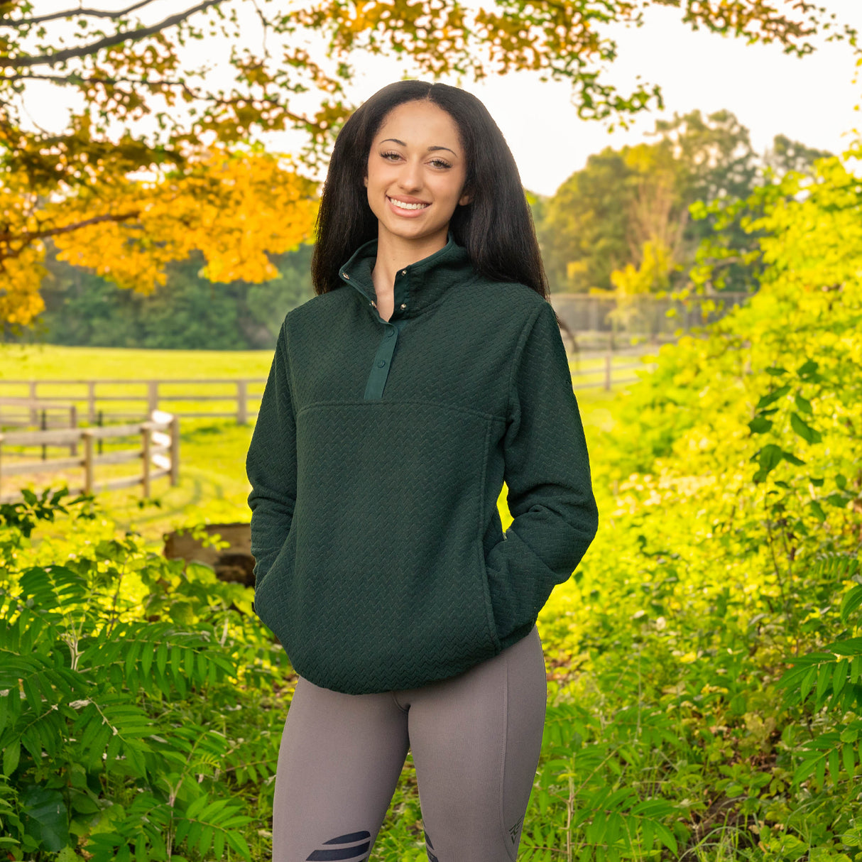 Aerion Hallie Fleece Top