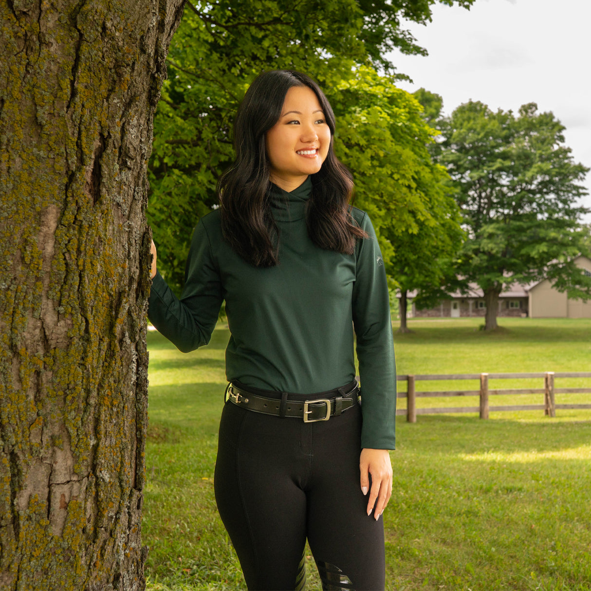 TemTeq Waverly Crisscross Neck Top