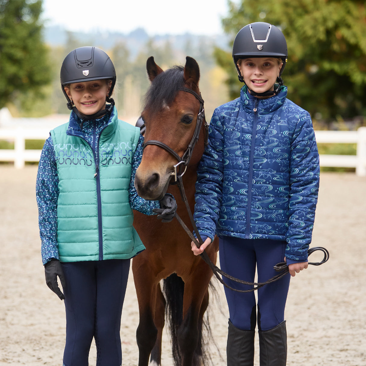 Kerrits Ride The Wind Reversible Vest - Kids'