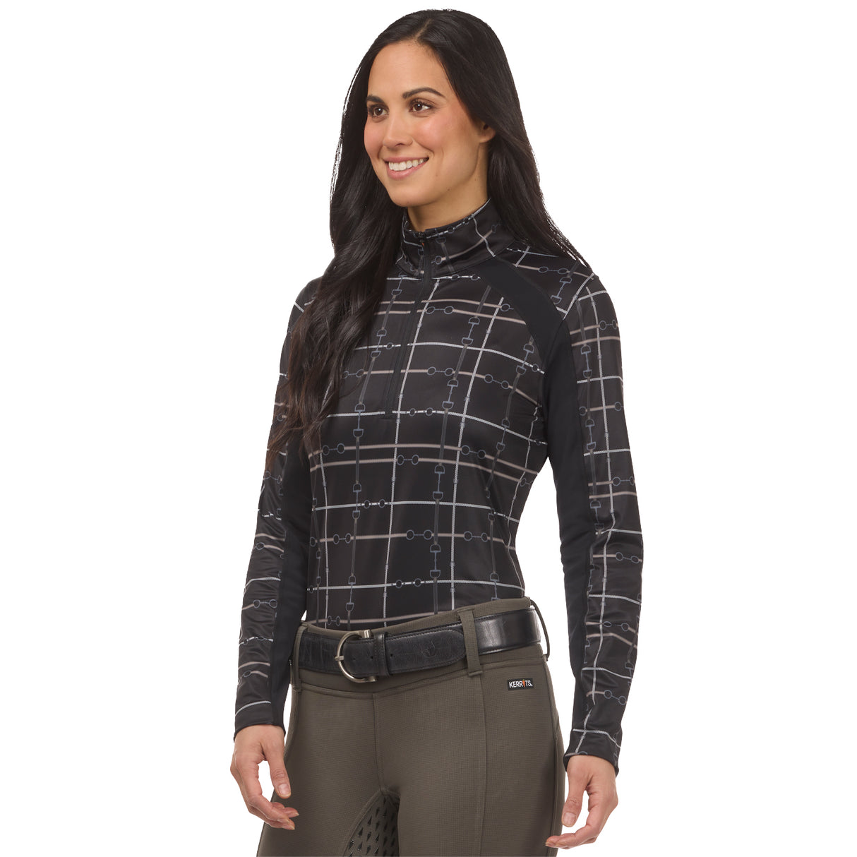 Kerrits First Level Fleece Quarter Zip Tech Top