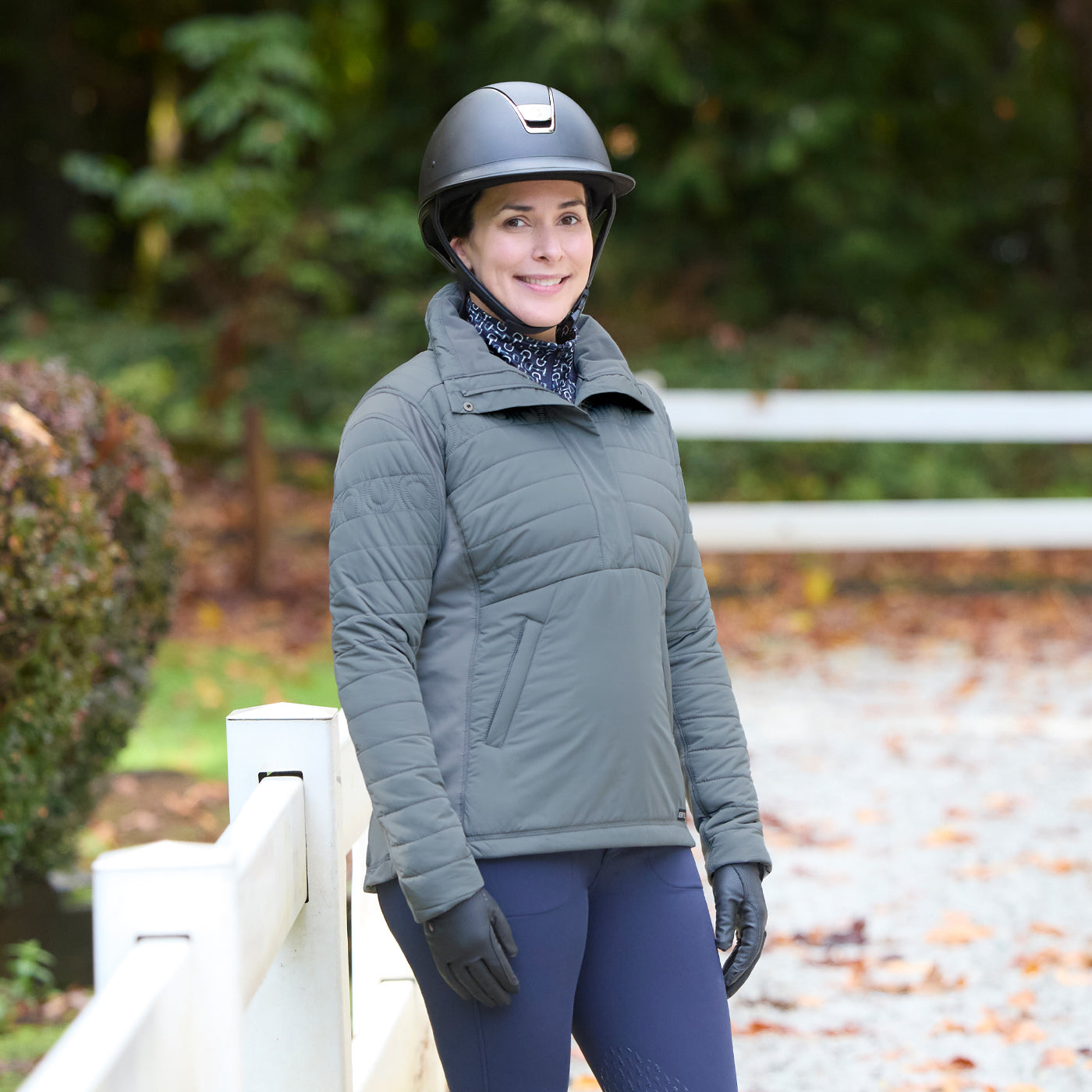 Veste matelassée à imprimé sabots de Kerrits
