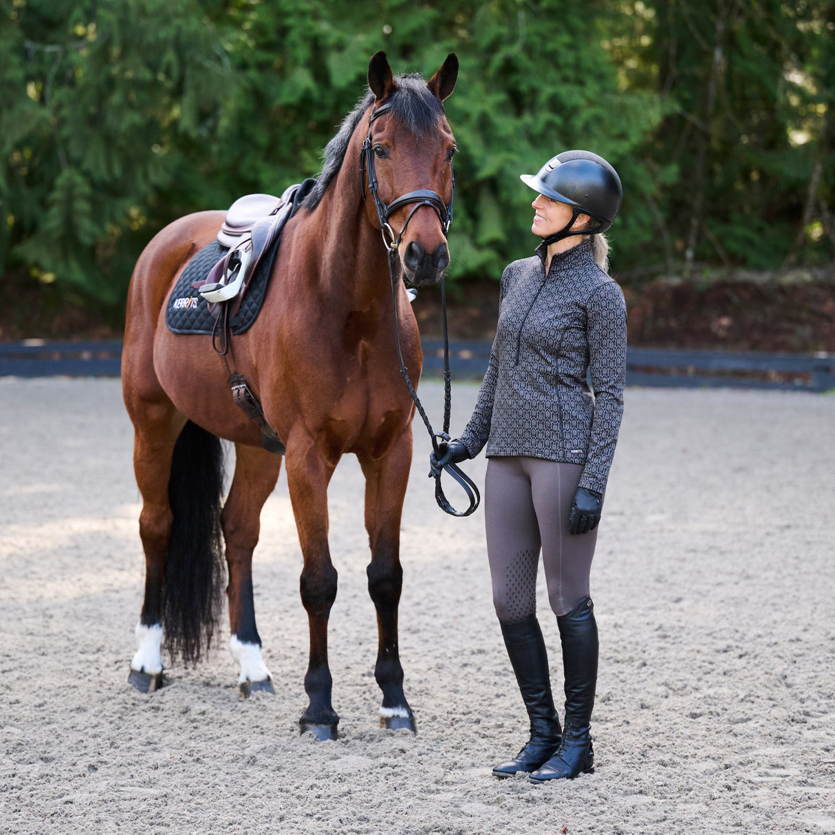 Haut à demi-zip Kerrits Snaffle Links