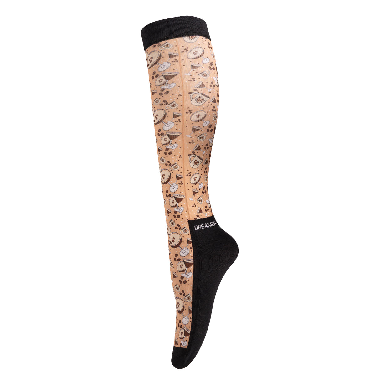 Dreamers & Schemers Espresso Yourself Boot Socks