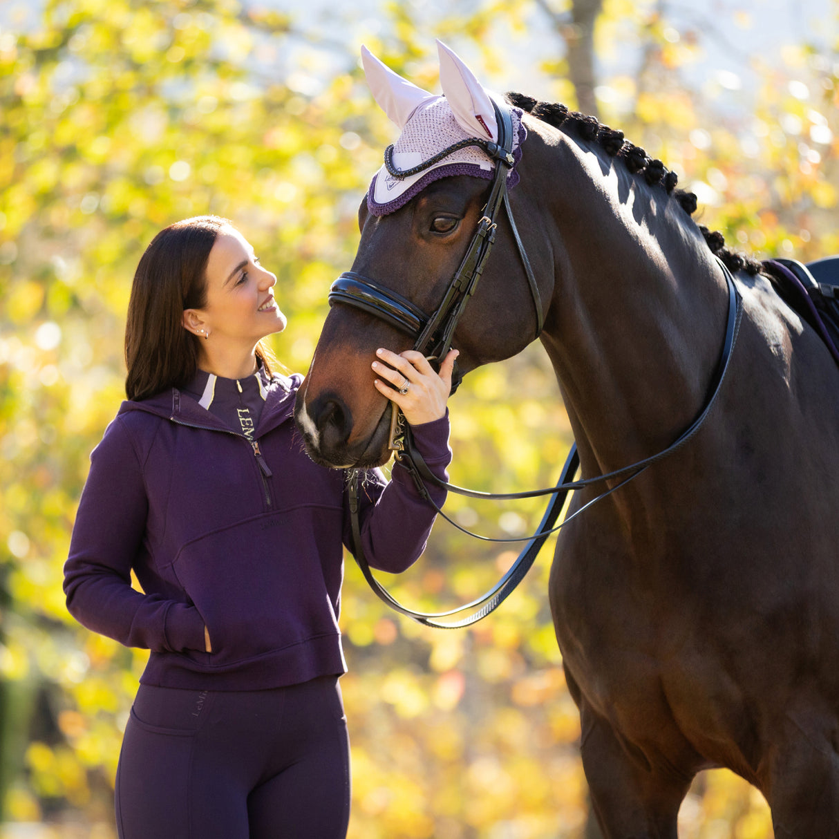 LeMieux Henrietta Hooded Zip Top