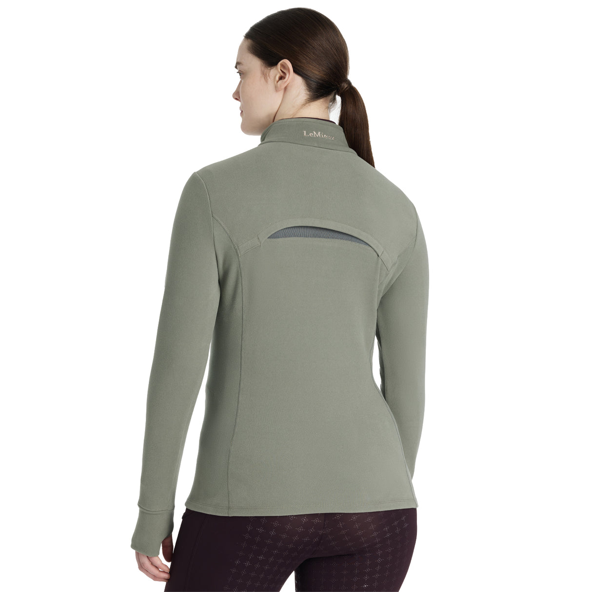 LeMieux Frances Quarter Zip Fleece Top