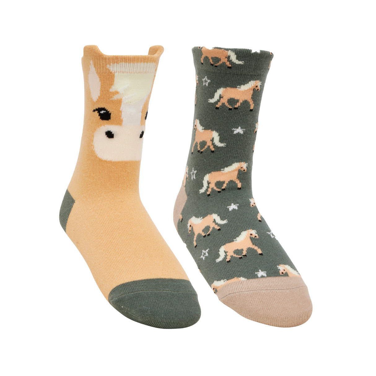 Chaussettes miniatures en coton LeMieux pour enfants, lot de deux