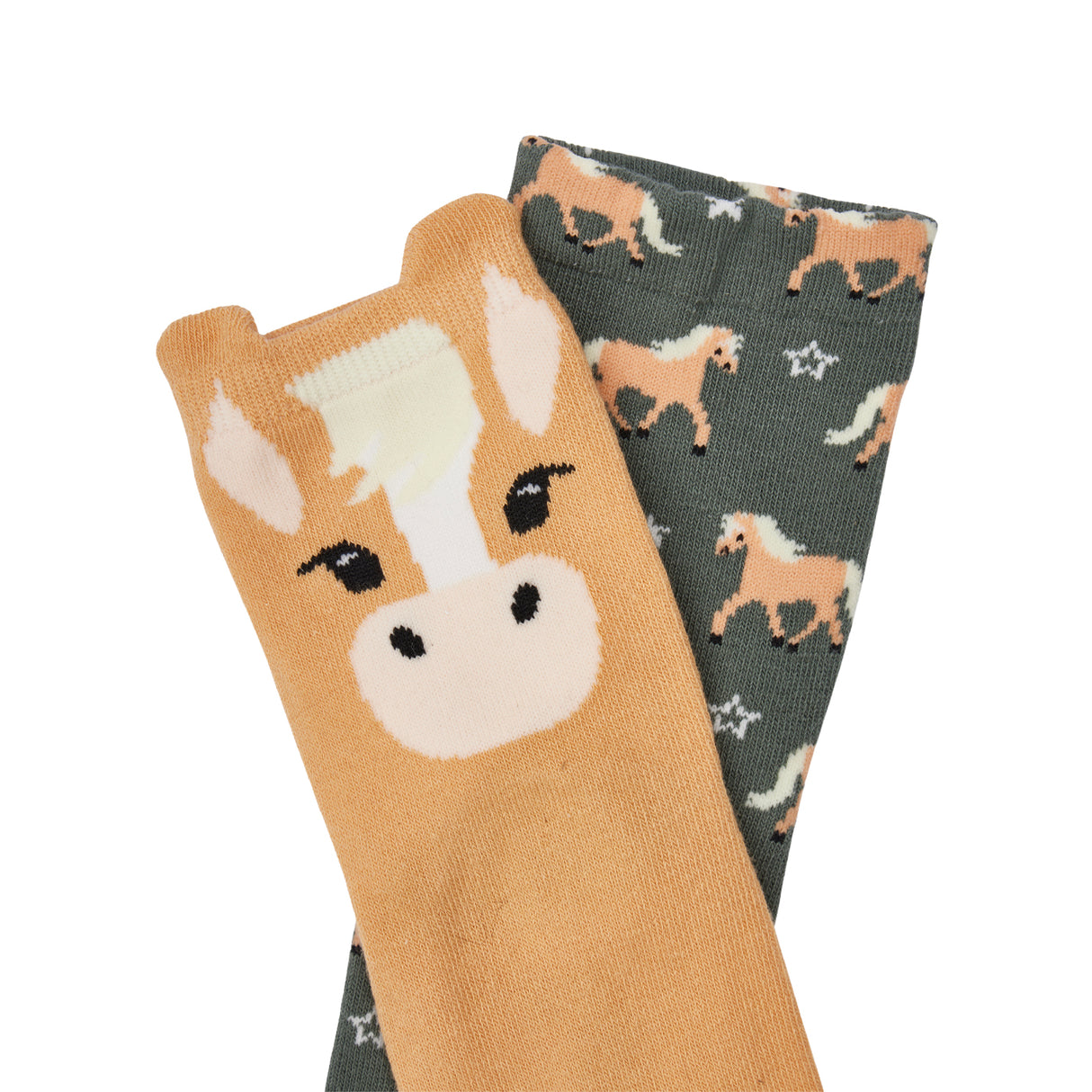 Chaussettes miniatures en coton LeMieux pour enfants, lot de deux