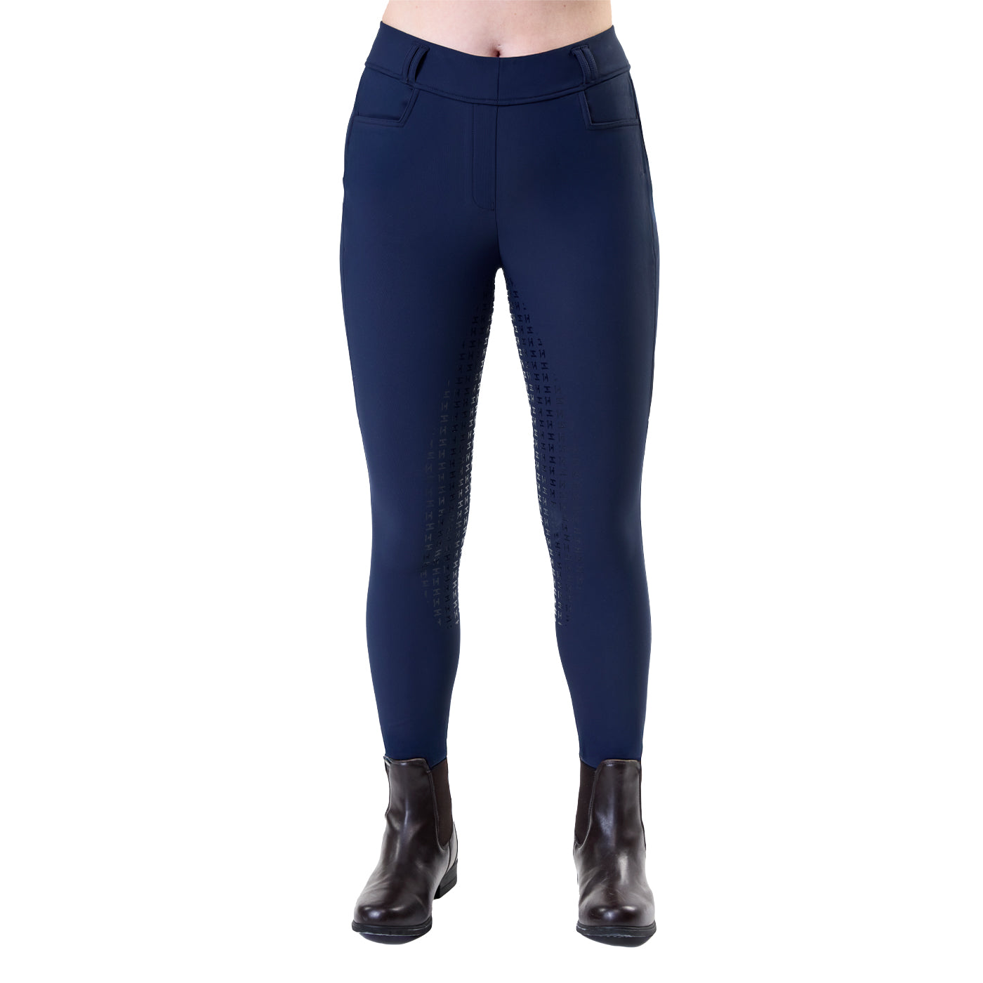 Collant d'équitation d'hiver Horseware Easefit Hybrid Full Seat