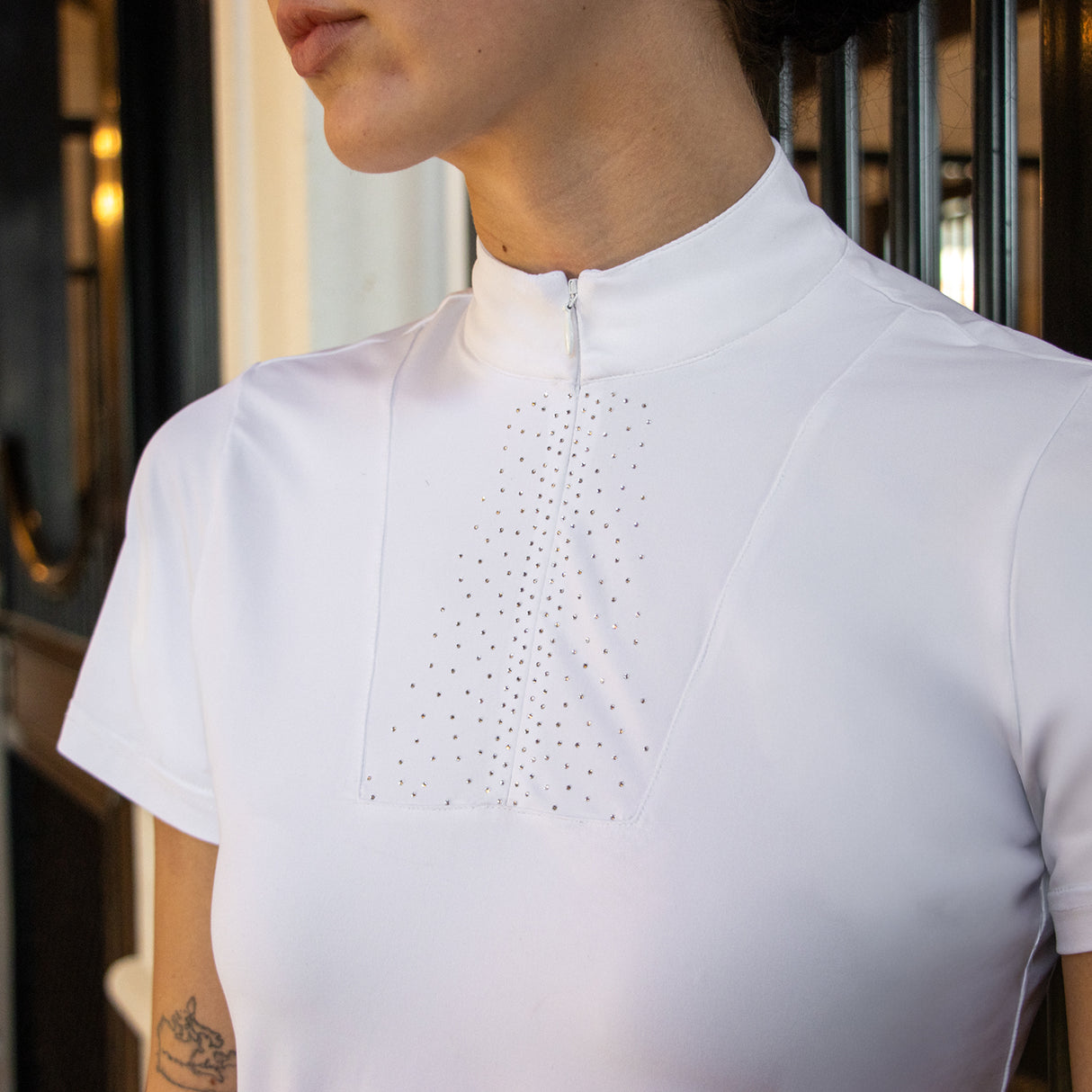 Elation Platinum Marcella Short Sleeve Show Shirt