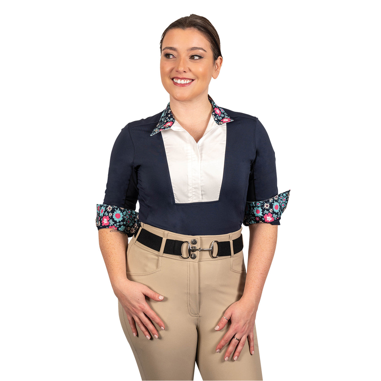 Chemise de concours à manches longues Elation Platinum Milano