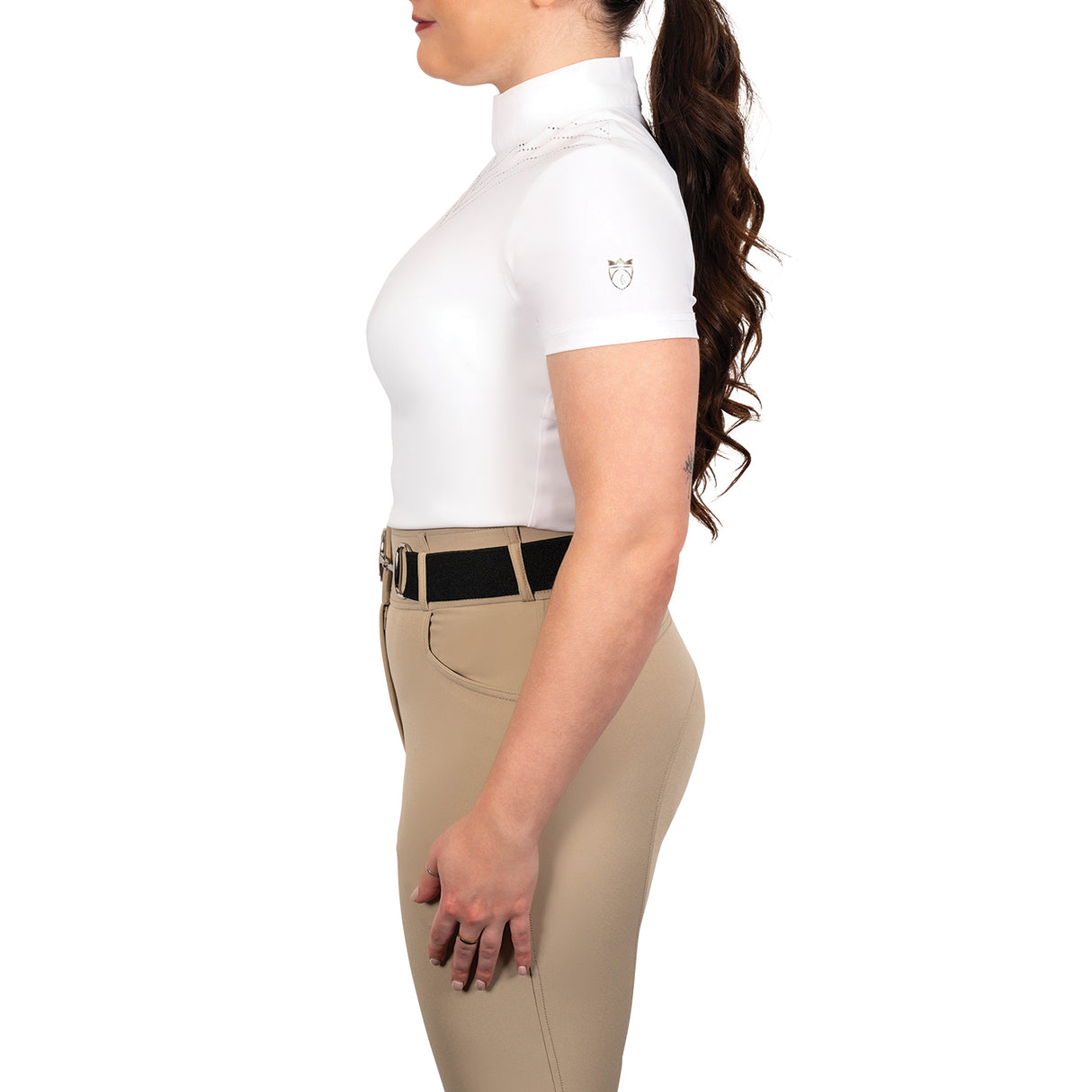 Elation Platinum Ornella Short Sleeve Show Shirt